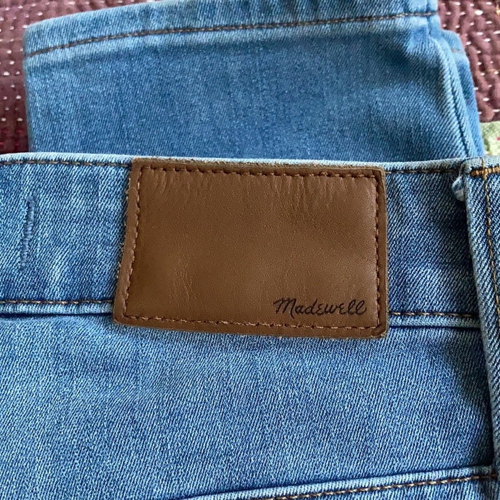 Madewell High Rise Curvy Roadtripper Sunbury Wash Super Skinny Denim Jea… - Picture 5 of 12